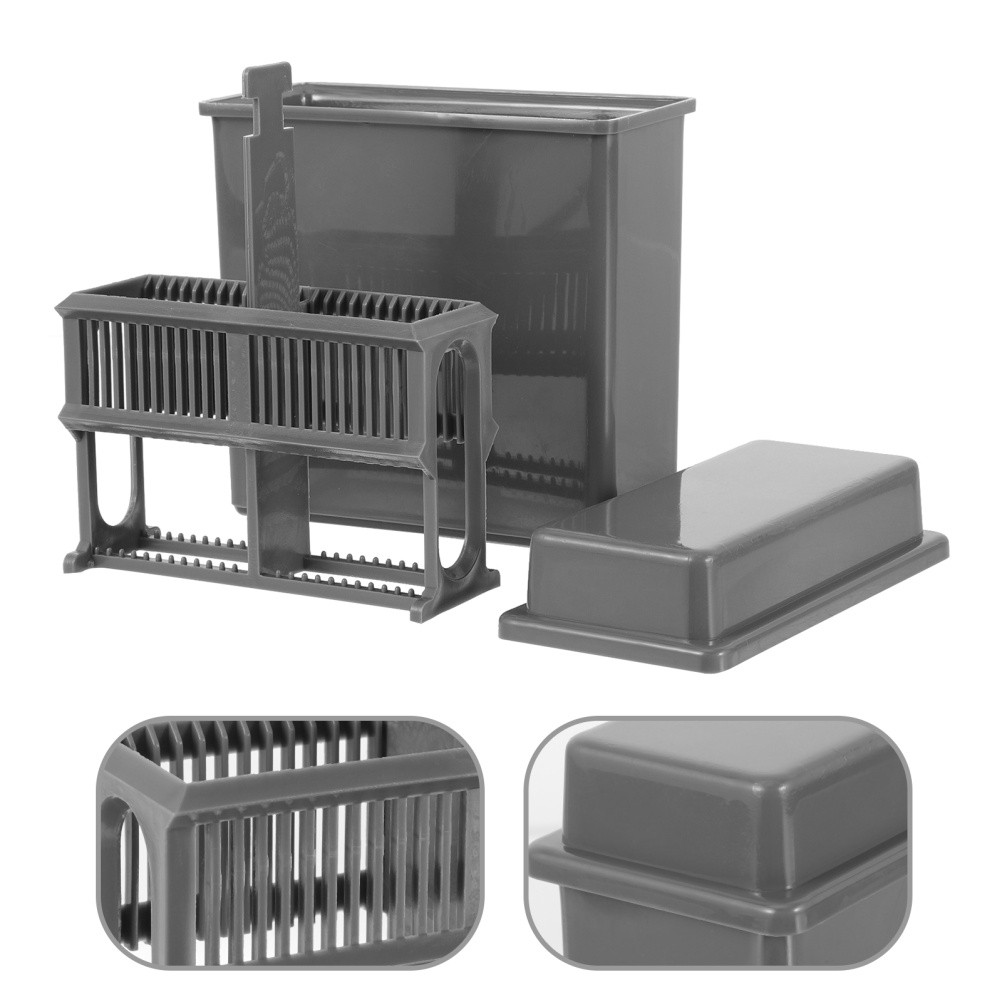Slide Storage Rack Child Specimen Slides Laboratory Glass Staining Jar