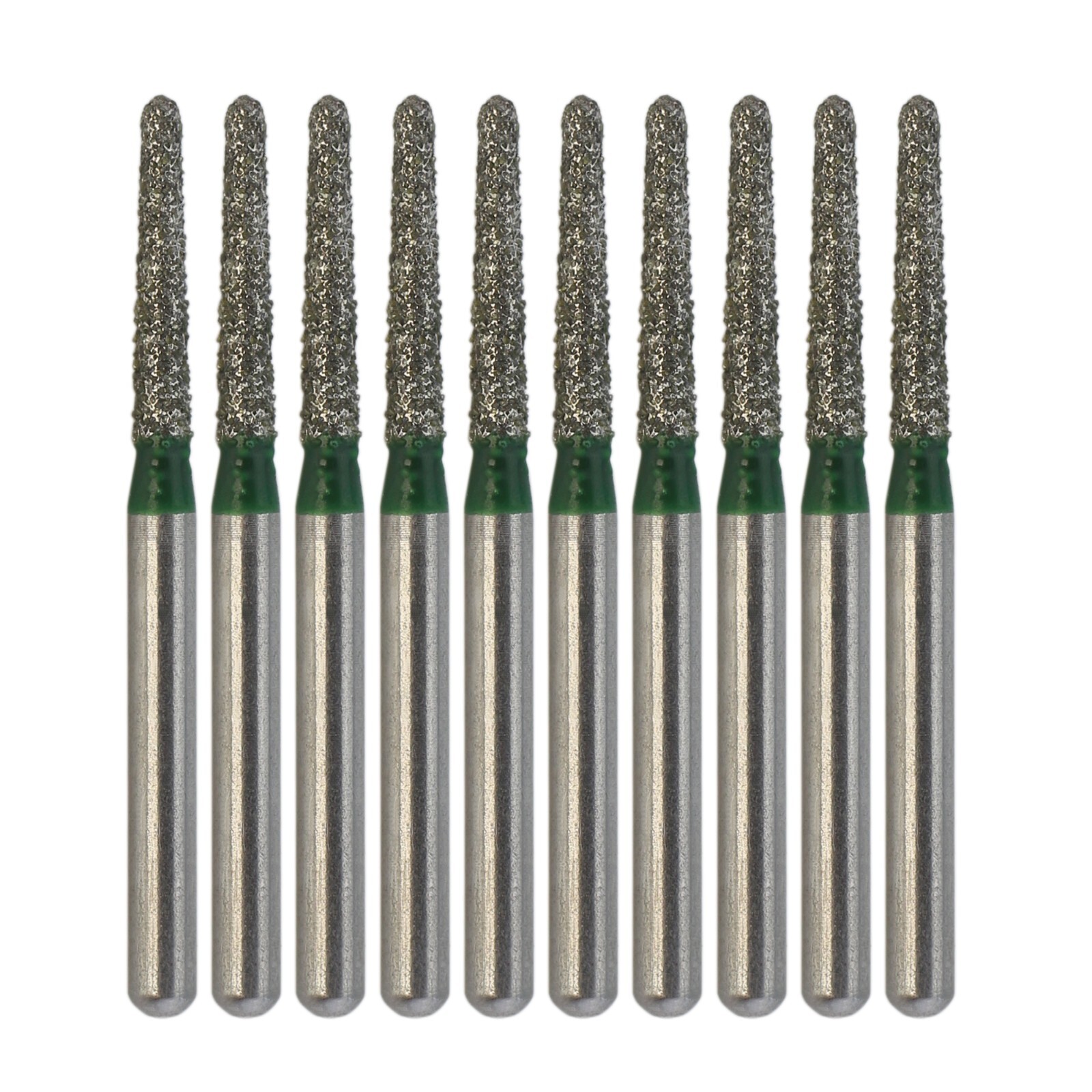 Dental Diamond Burs Round End Taper 856/014C Coarse Green FG High Speed Burr