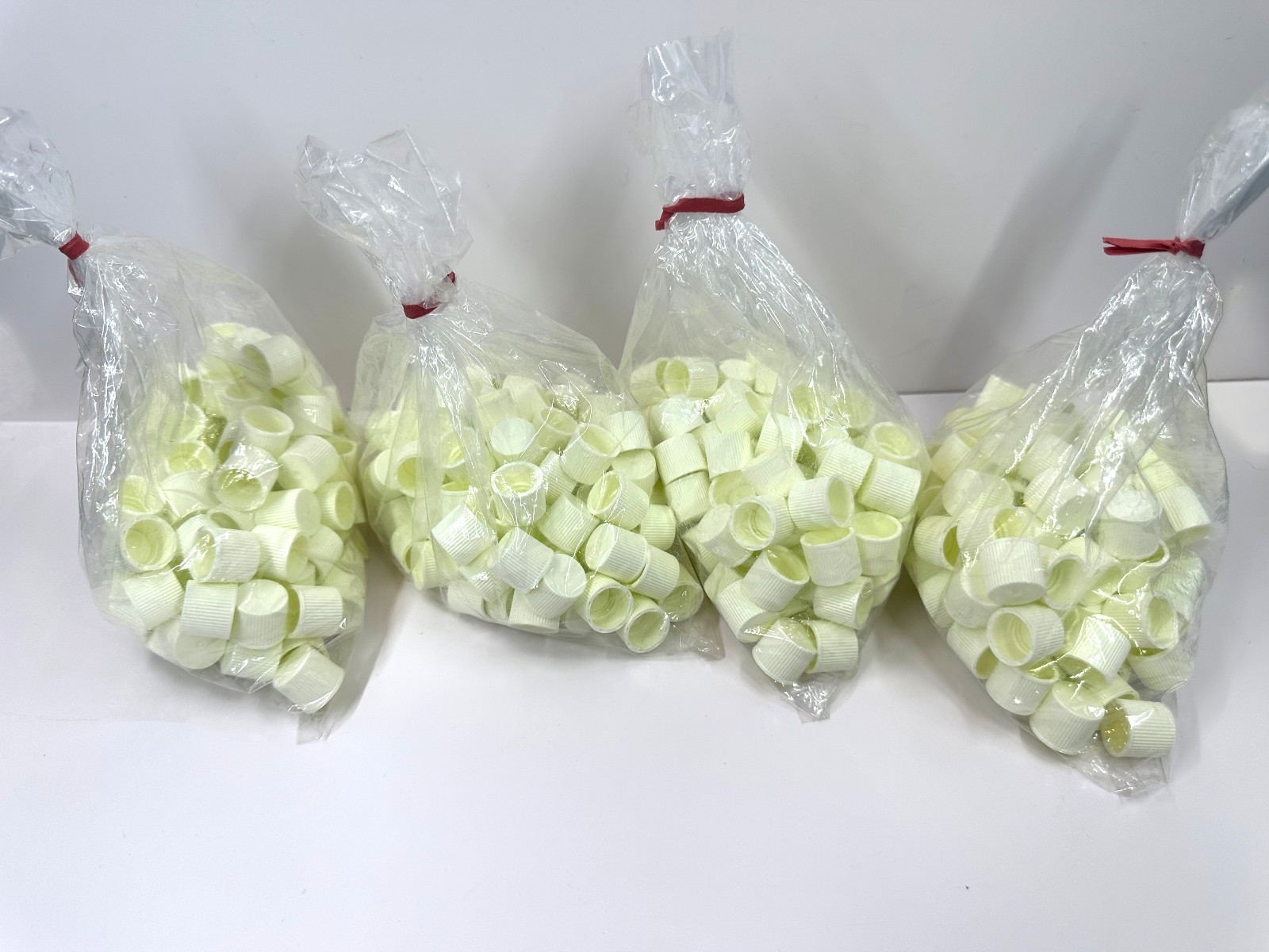 (200) RPI 20ml Scintillation Vials High Density Polyethylene Sample Lab 100 Caps