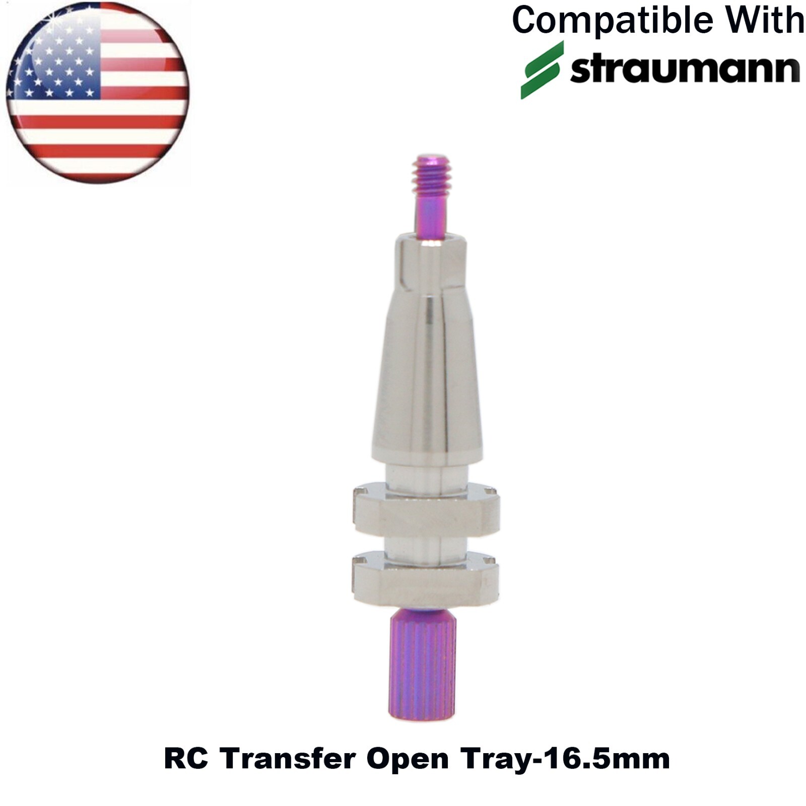 US Dental NC/RC Transfer Open/Closed Tray Impression Coping Fits Straumann ITI
