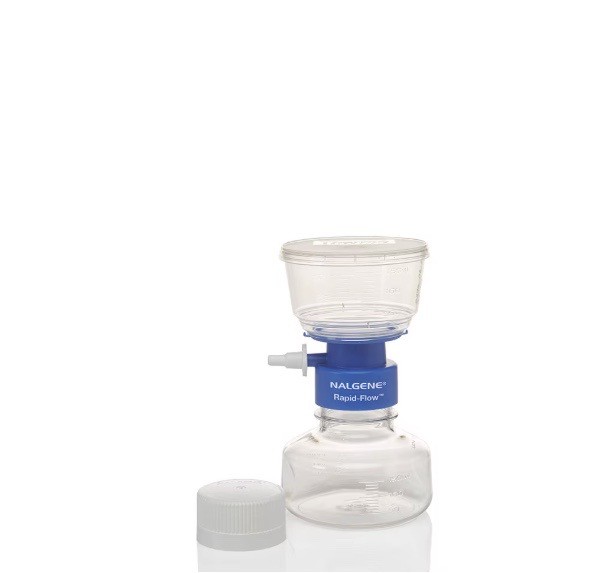 (12/Cs) THERMO NALGENE 150mL Rapid-Flow Filter Units 50mm 0.45um PES 165-0045