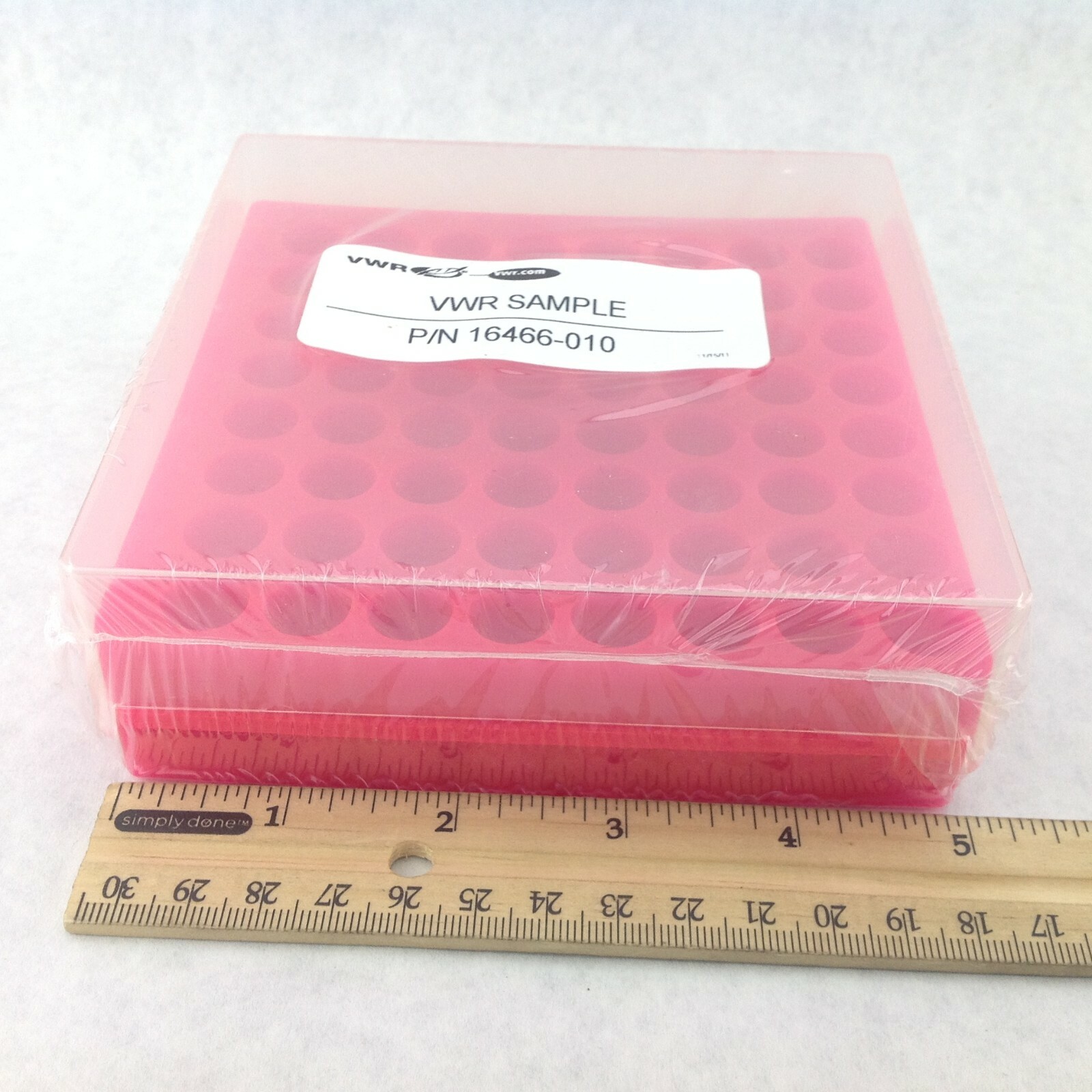 VWR 16466-010 Reversible Rack for Micro Tubes SEALED