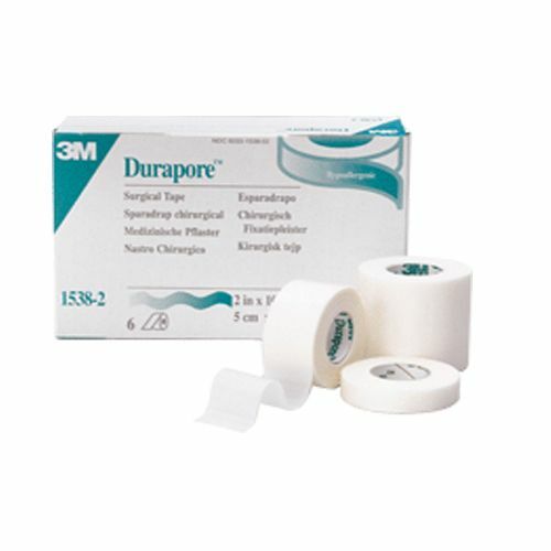 3M Durapore Silk-Like Cloth Medical Tape 2» x 10yds -2 PACK