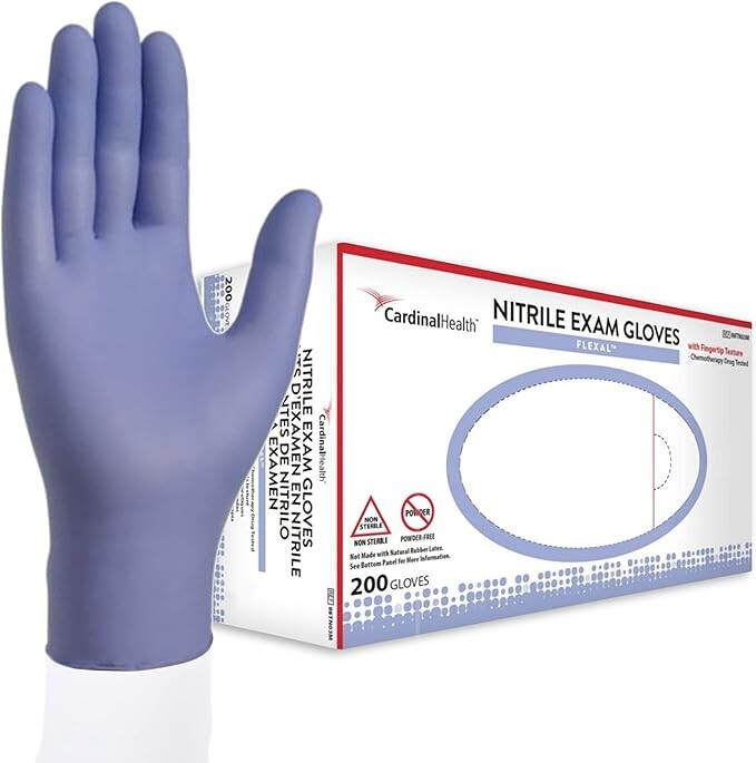 Flexal 88TN05XL Nitrile Exam Gloves X Large