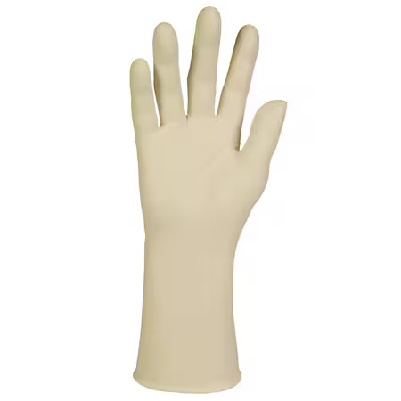 Ansell 56830 G3, Disposable Cleanroom Gloves, 8 Mil Palm, Latex, 12 In, Iso 4,