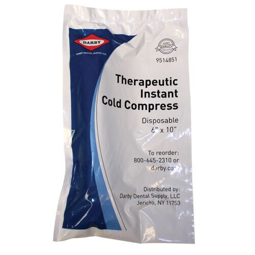 Therapeutic Instant Cold Compress 6″ x 10″, 24/Box