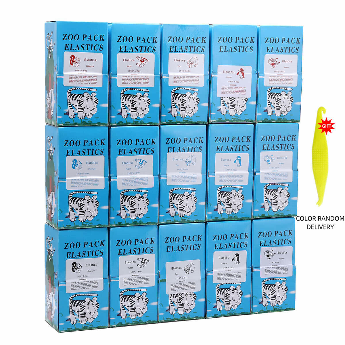 5000 Pcs/Pack Dental Orthodontic Rubber Bands Elastics Braces 3.5/5.0/6.5 oz