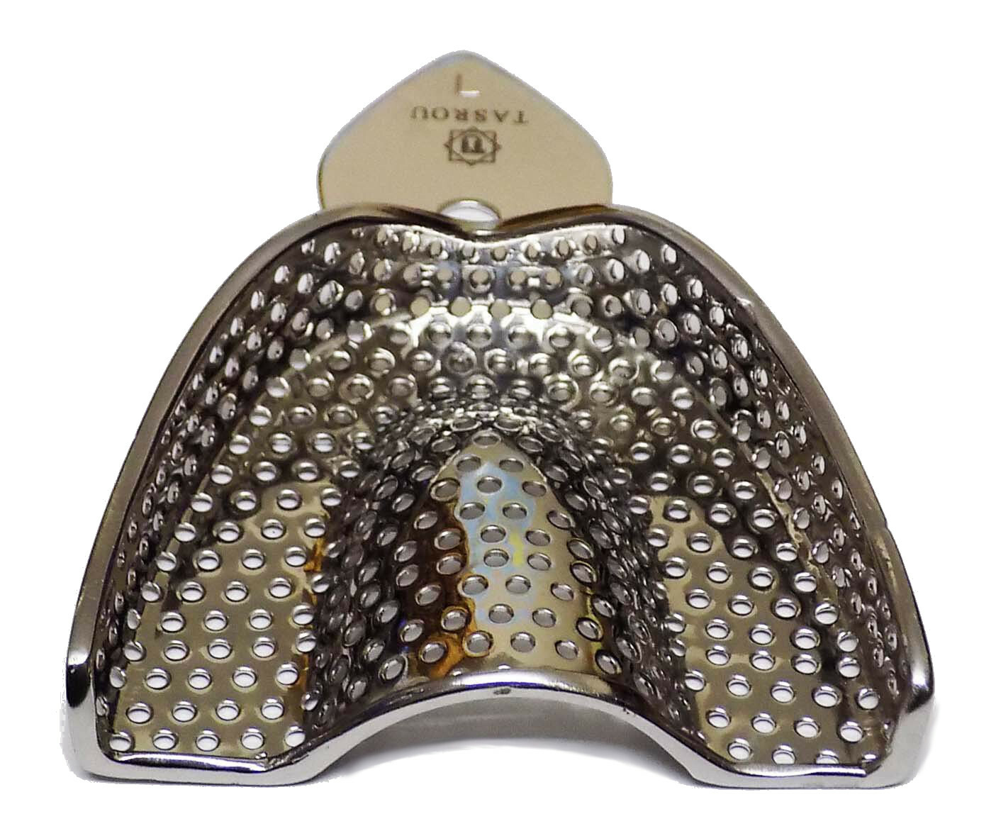 Perforated Upper Denture Impression Metallic Tray L,M,S Tasrou Dental Instrument