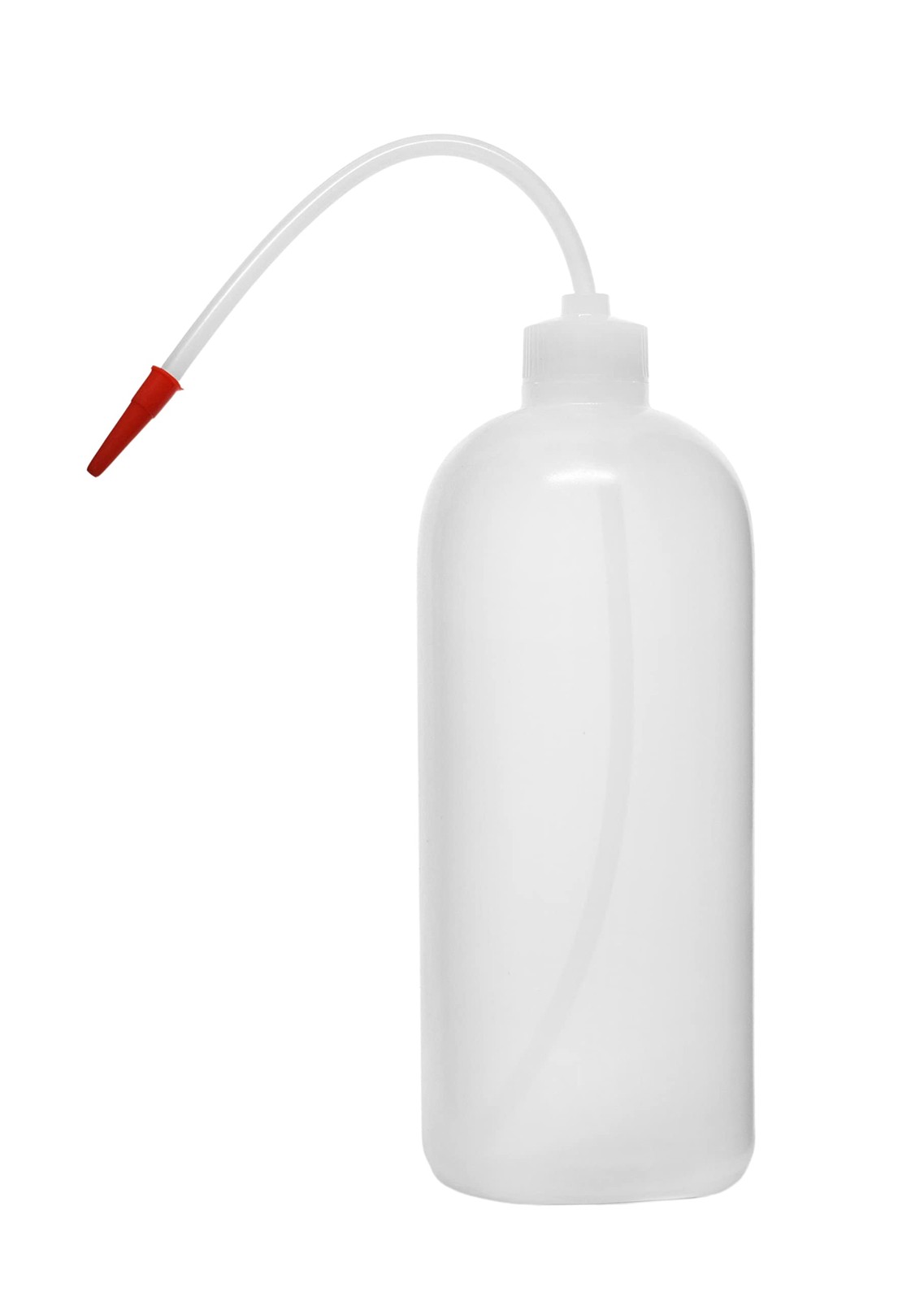 Translucent Polyethylene Wash Bottle 1000ml | Unbreakable, Screw Cap, Flexibl…