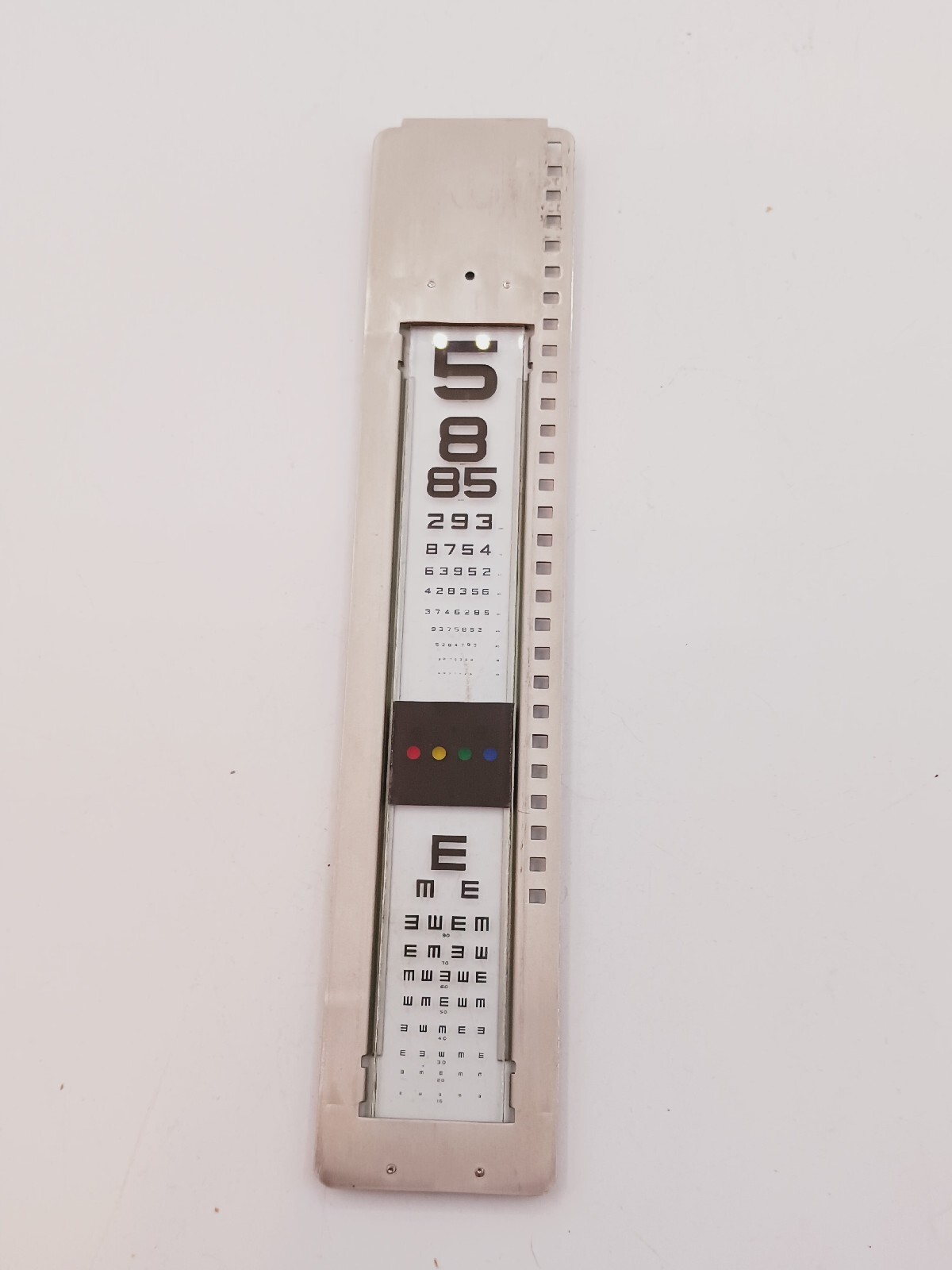 Vintage American Optical Numbers Project O Chart Slide In Original Box