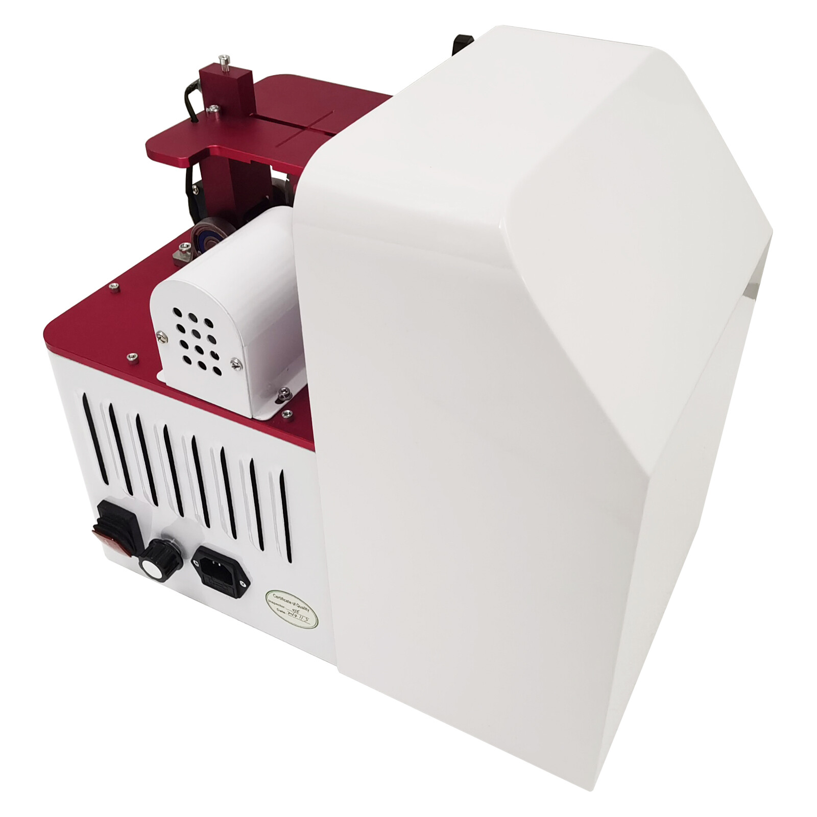 Lab Electric Gypsum Cutting Machine with Dust Removal Function Down-cutting 110V