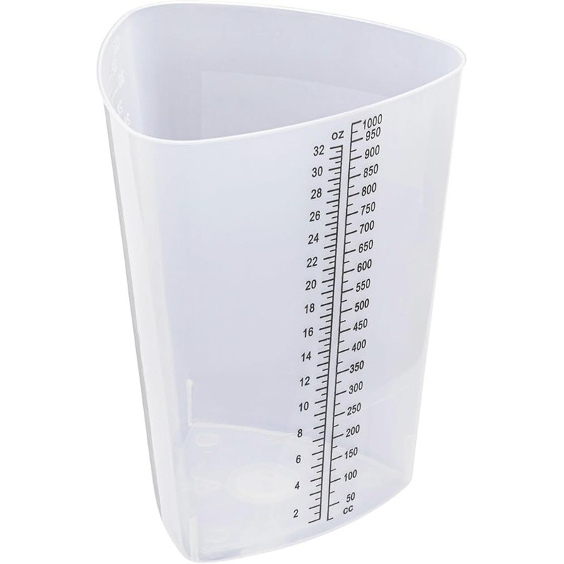 Triangular Laboratory Beaker 32oz Measuring Cup Accurate Liquid Measurement New