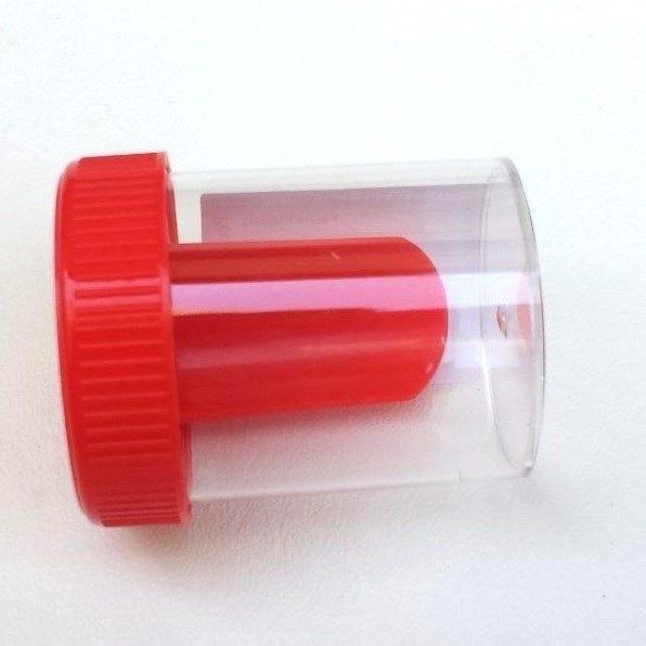 Fecal Collection Stool Container Sterile Sample Specimen Bottle Cup 60 ML 6 Pcs