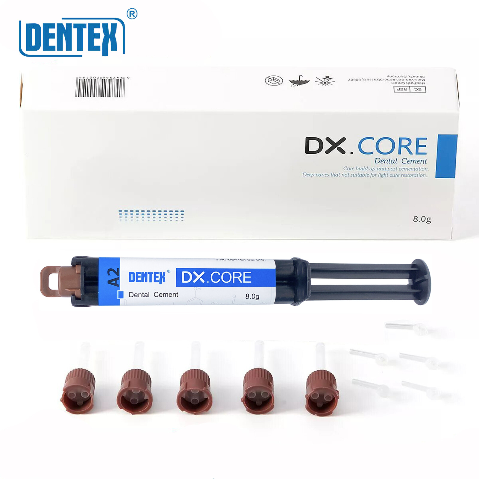 Dental DENTEX Flowable Light Cure/Universal Composite Resin/Dual cure Resin WLD