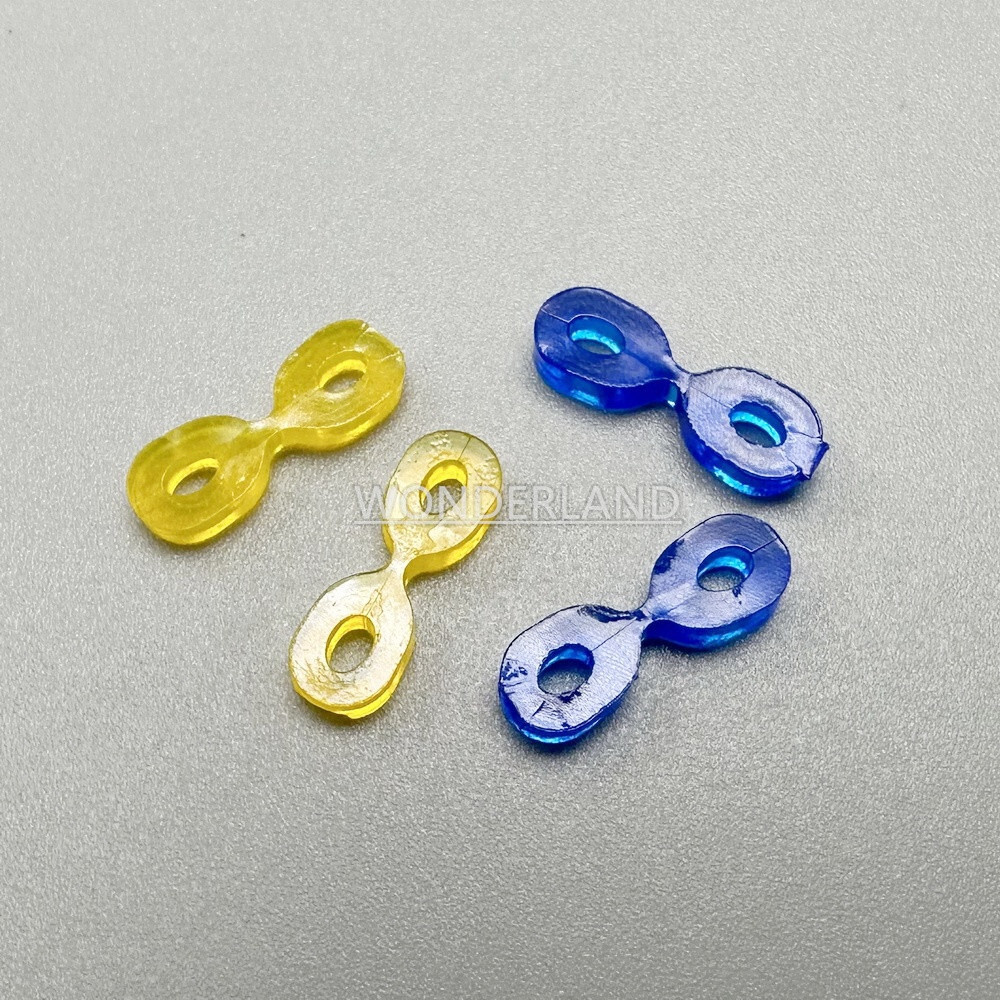 Dental Wedges Elastic Rubber Teeth Separator Fixing Wedge For Tooth Gap Fixation
