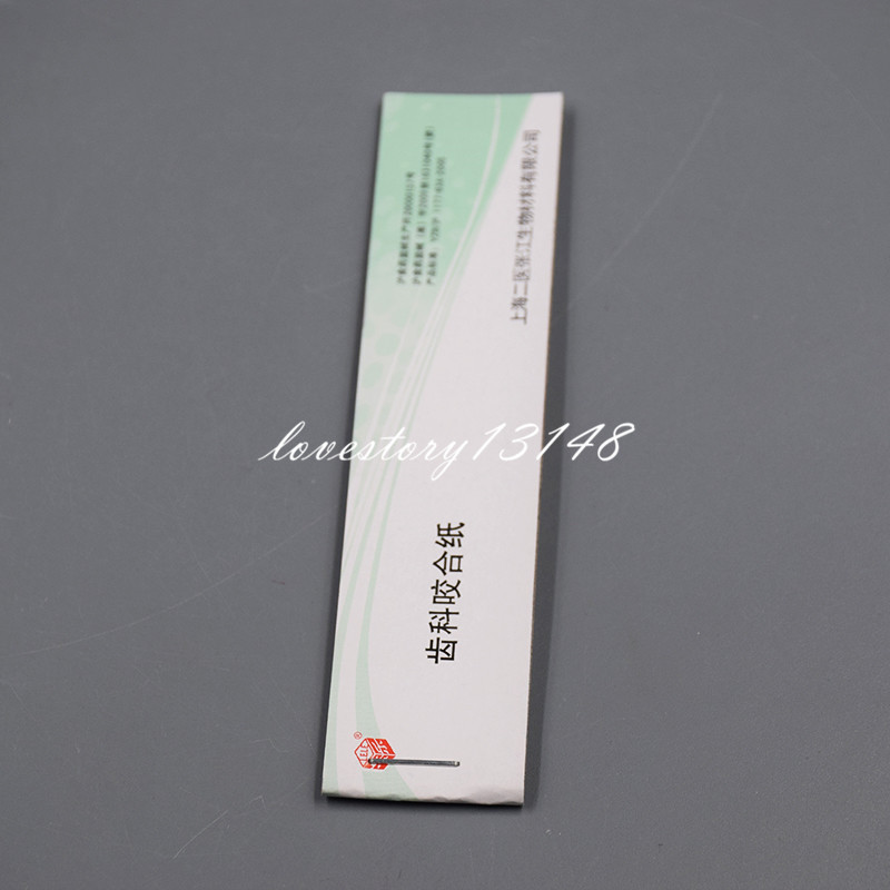 Dental Blue Thin Strips Practical Articulating Paper 10 Sheets/Book 20 Books/Box
