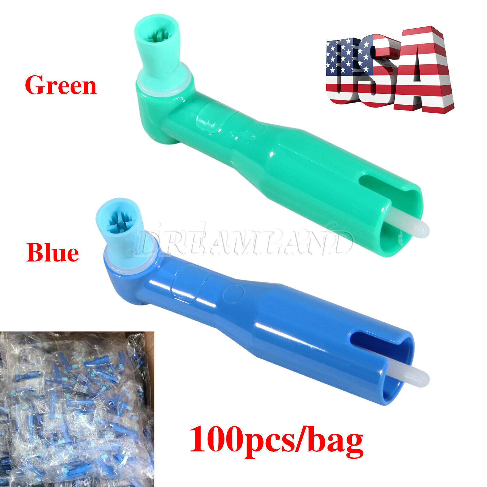 500pcs Disposable Prophy Angles Soft or Firm