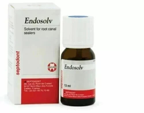 Endosolv Root Canal Filling Remover Desobturation 13ml by Septodont FREE SHIPPIN