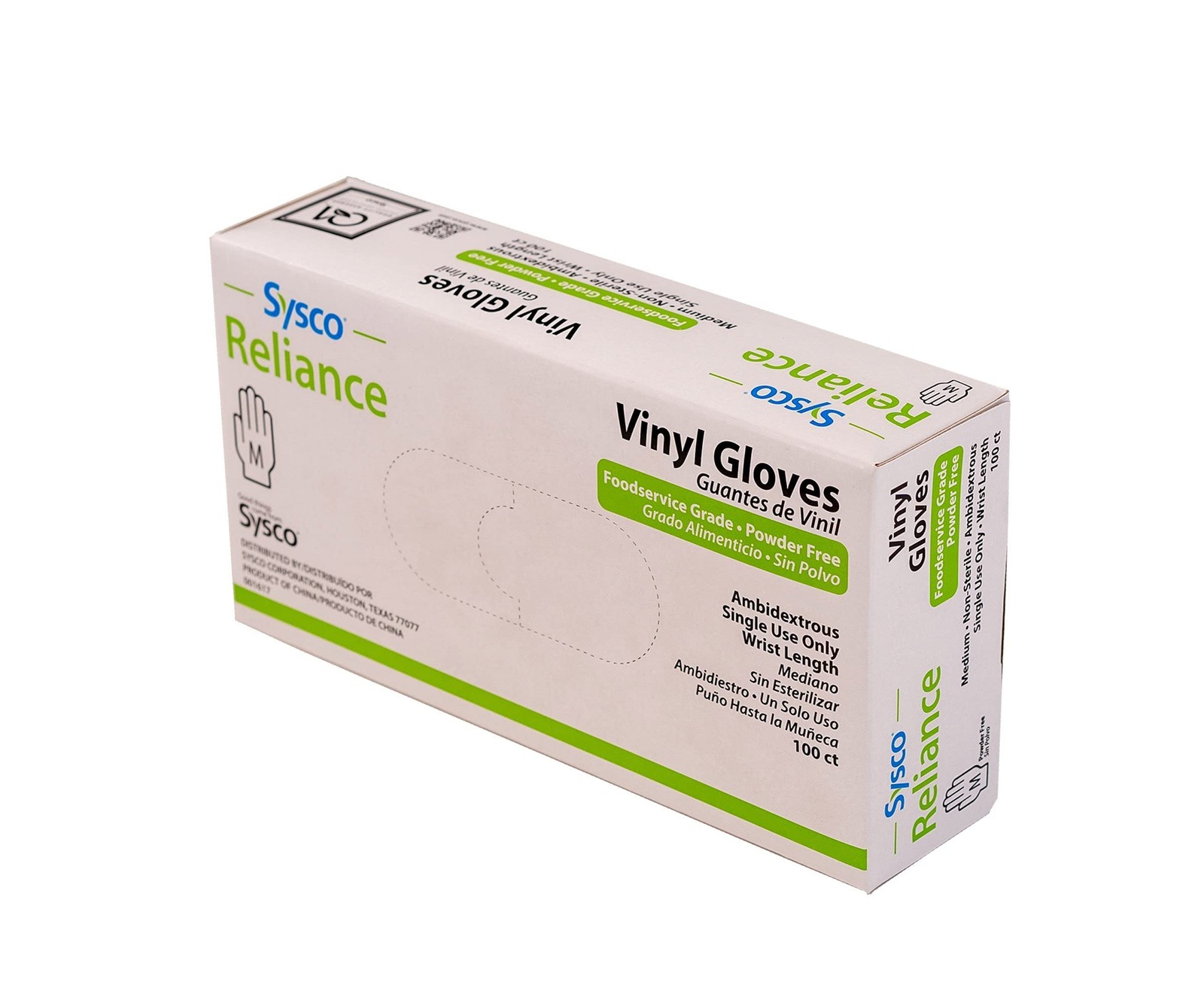 New Disposable Vinal Gloves Medium 100 Per Box