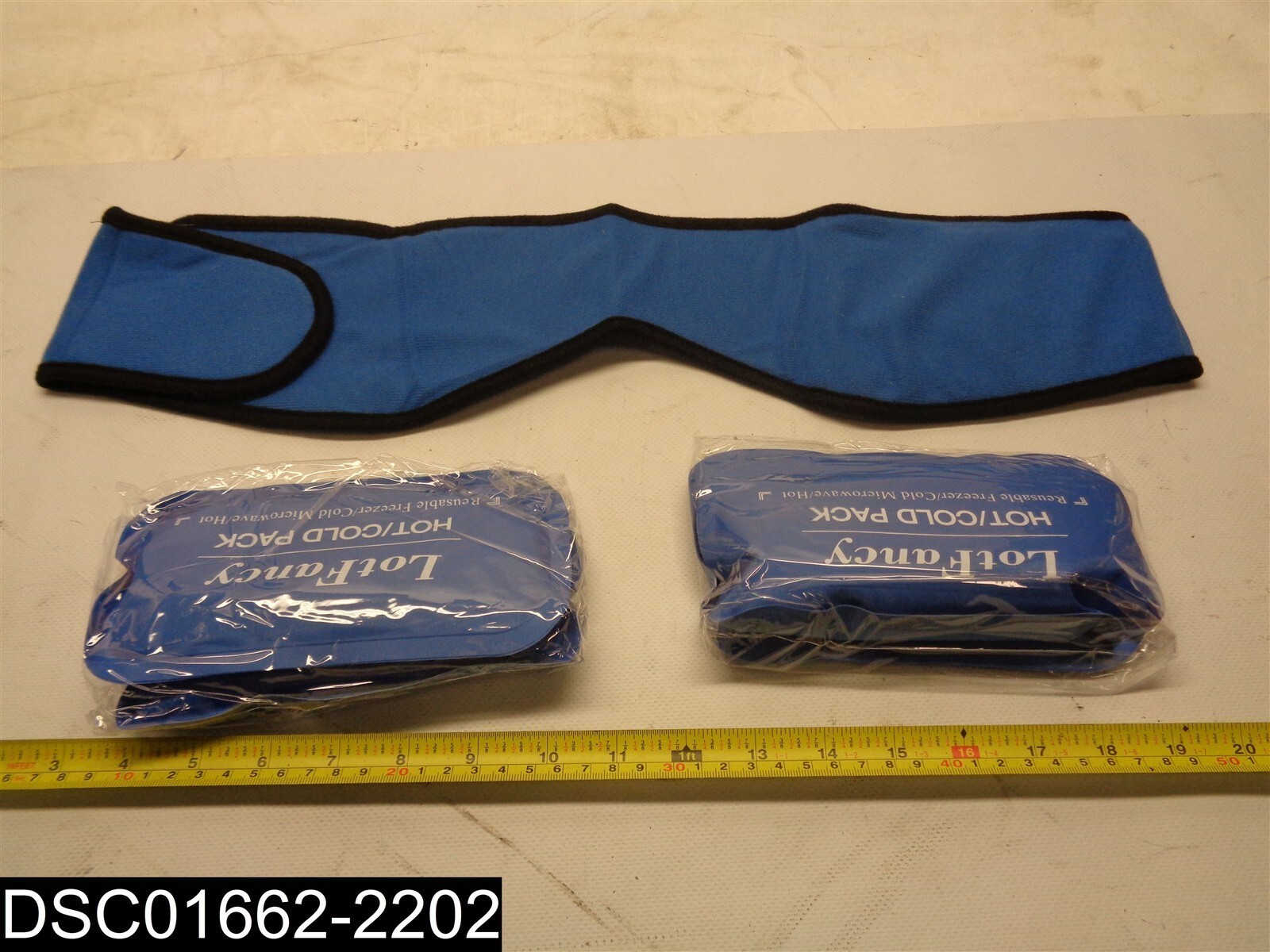 QTY=5 Piece: 11C-1871-Y Lot Fancy Wrap With Gel Packs for Jaw & Face