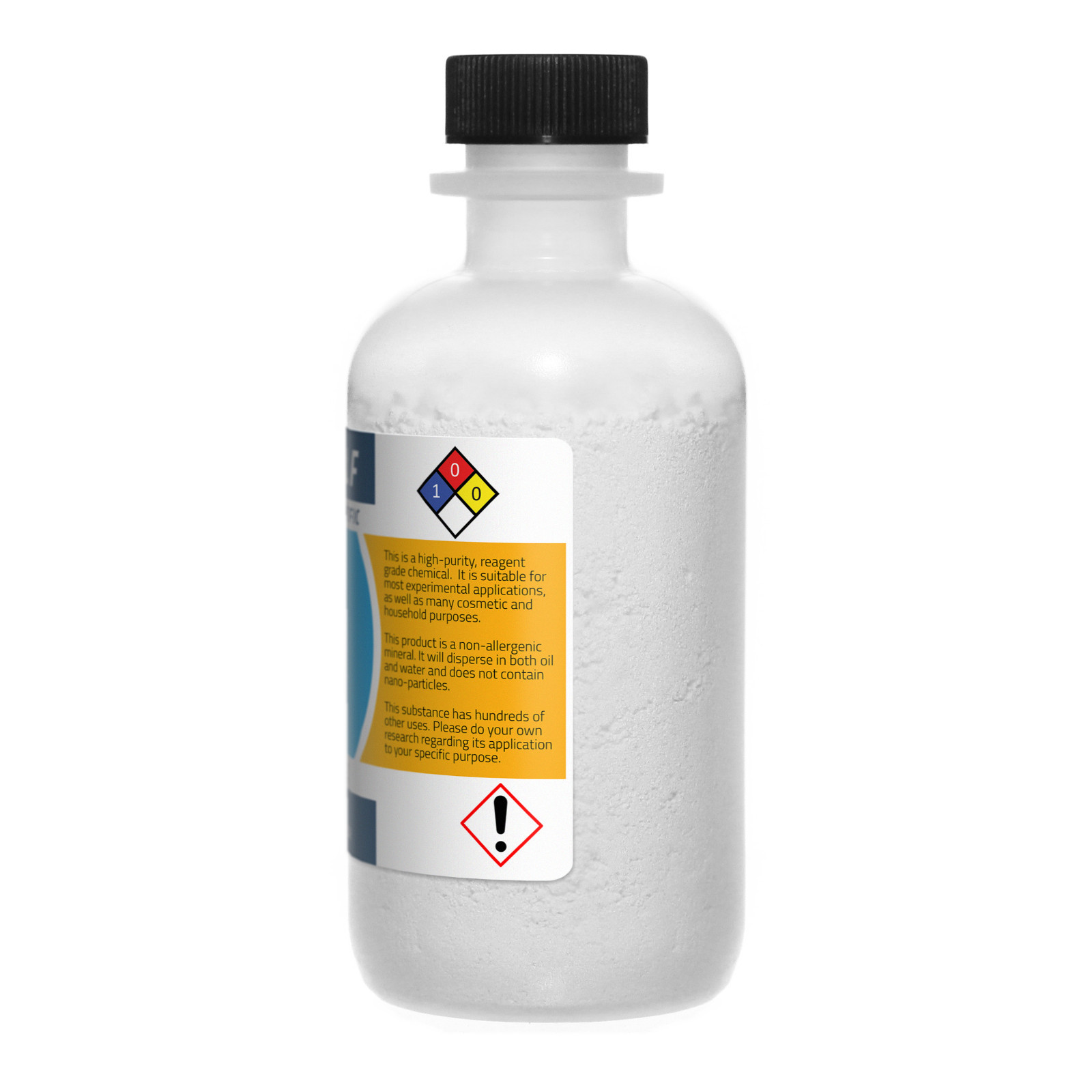 Titanium Dioxide, 6oz, Reagent Grade 99.9% Pure, Sturdy Bottles SHIPS SAME DAY