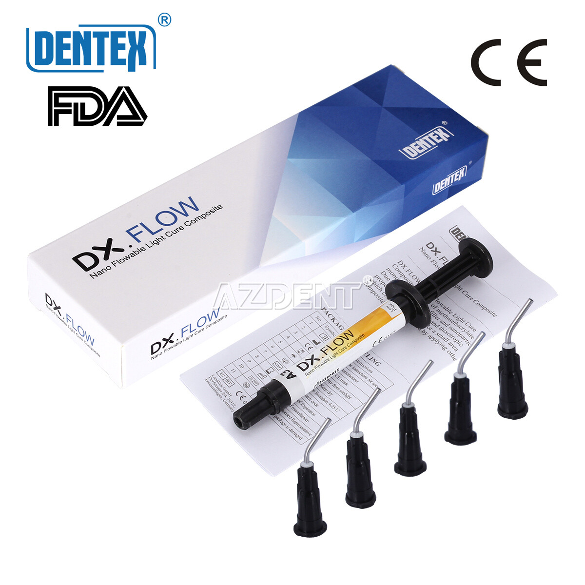Dental Flowable Light Cure /Universal Composite Resin/Dual cure Resin A1 A2 A3