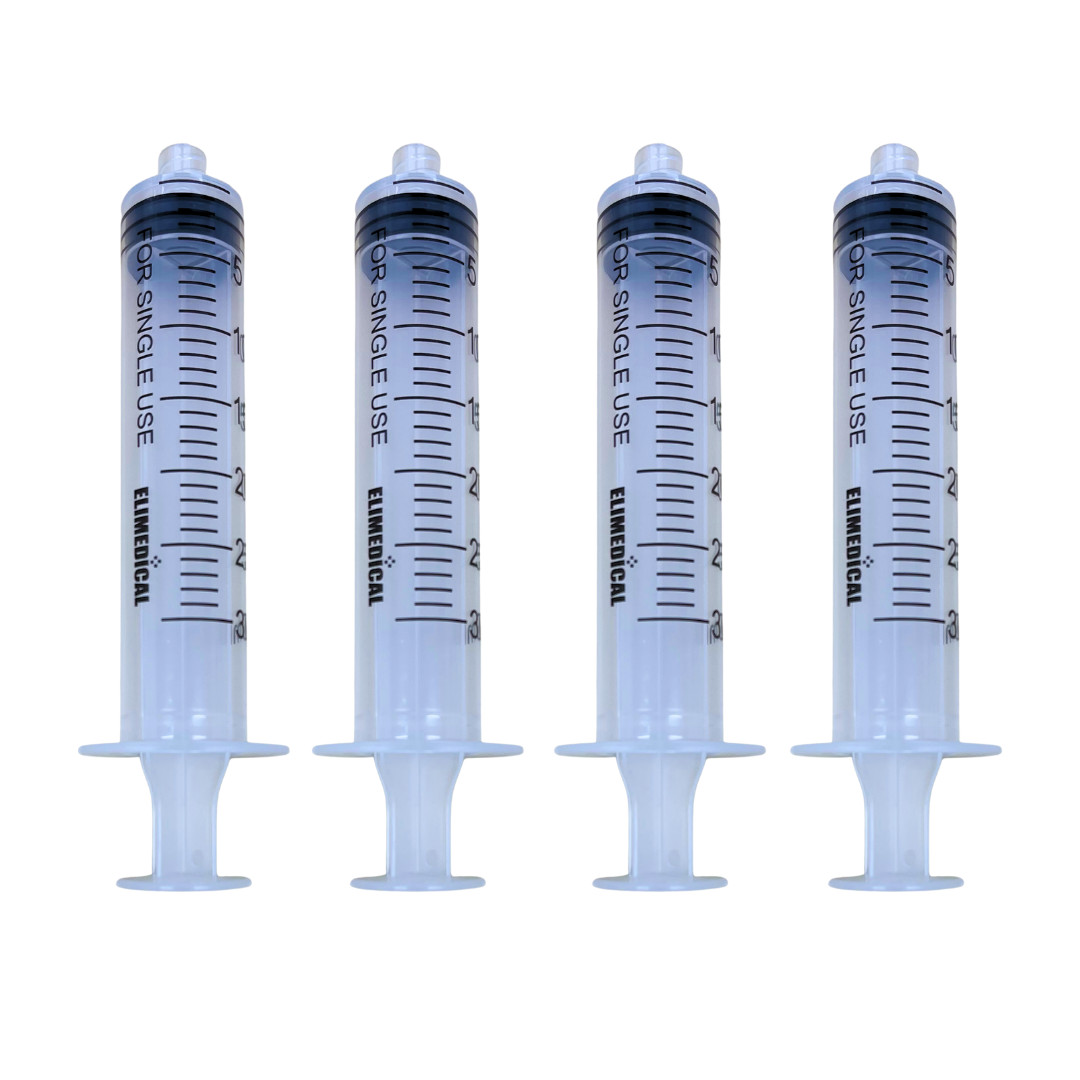 Elimedical Veterinary Syringe, Luer Lock 30cc 25pcs/box 30LT