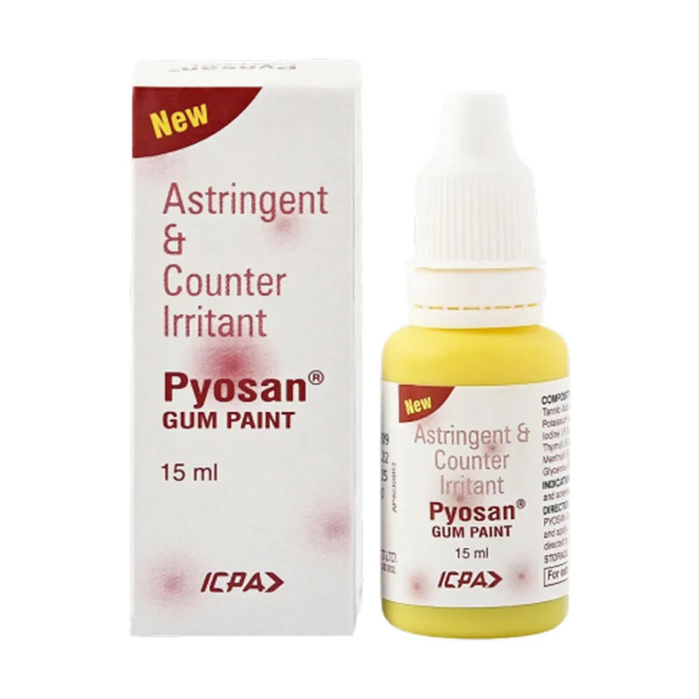 ICPA Pyosan Gum Paint Pyosan Gum Paint soothes inflamed gums with astringent