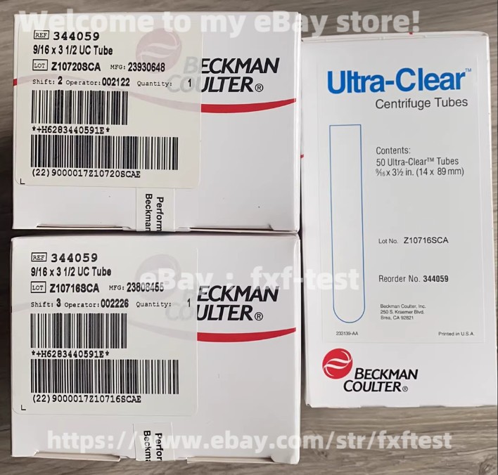 1pcs 38.5ml 344059 Ultracentrifuge tube without cap / 50 pcs/box