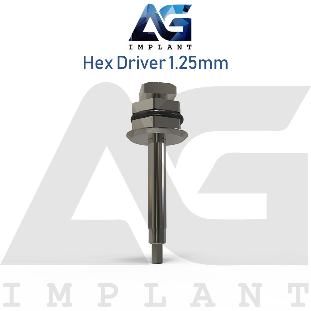 Hex Driver 1.25mm Manual Screwdriver Abutment Tool For Dental