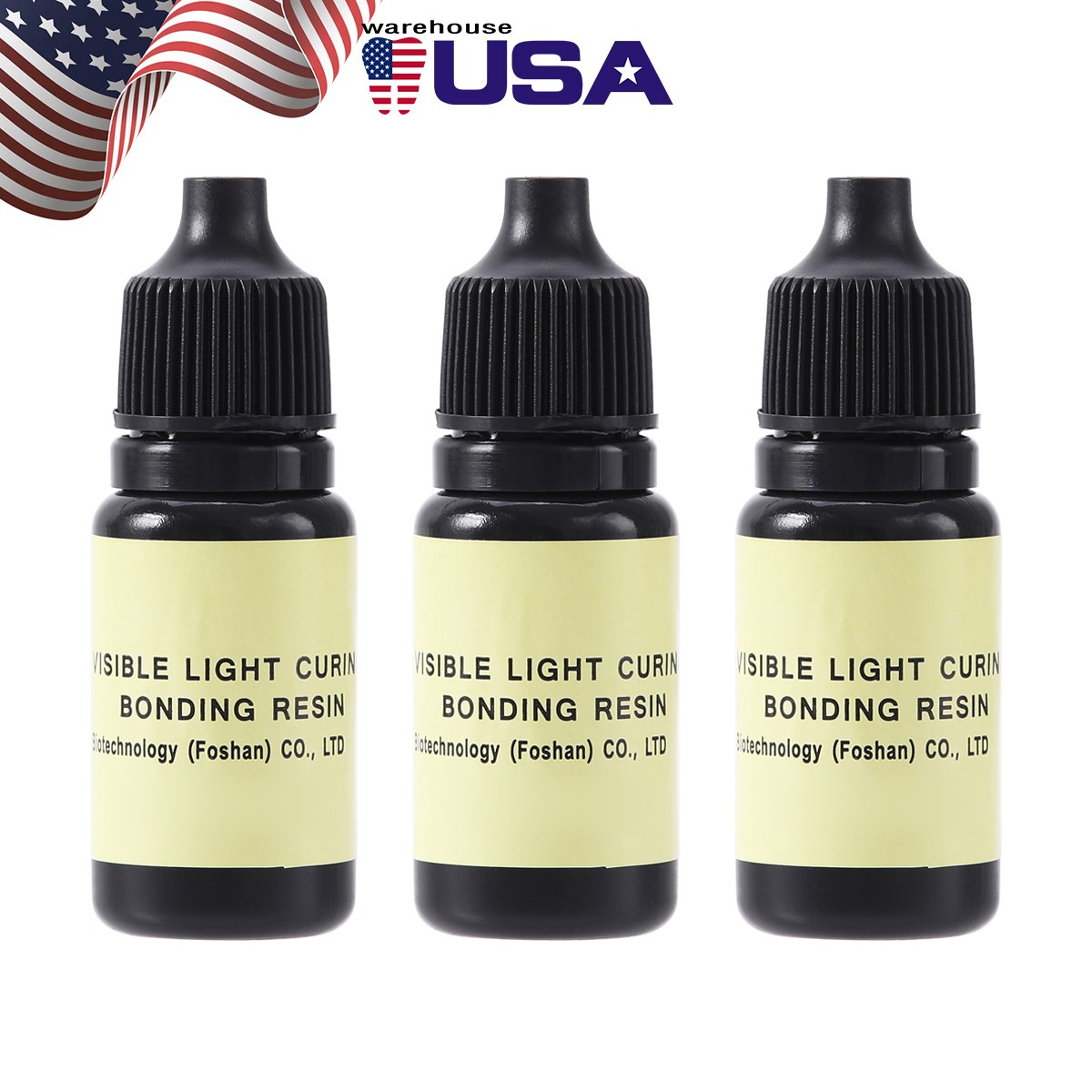 Dental Visible Light Curing Adhesive for Orthodontic Brackets Bonding 5ml/bottle