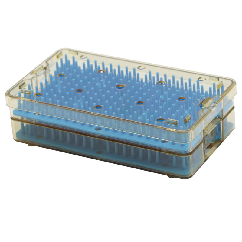 PPSU sterilization tray case sterilising w/ silicone mat surgical instrument