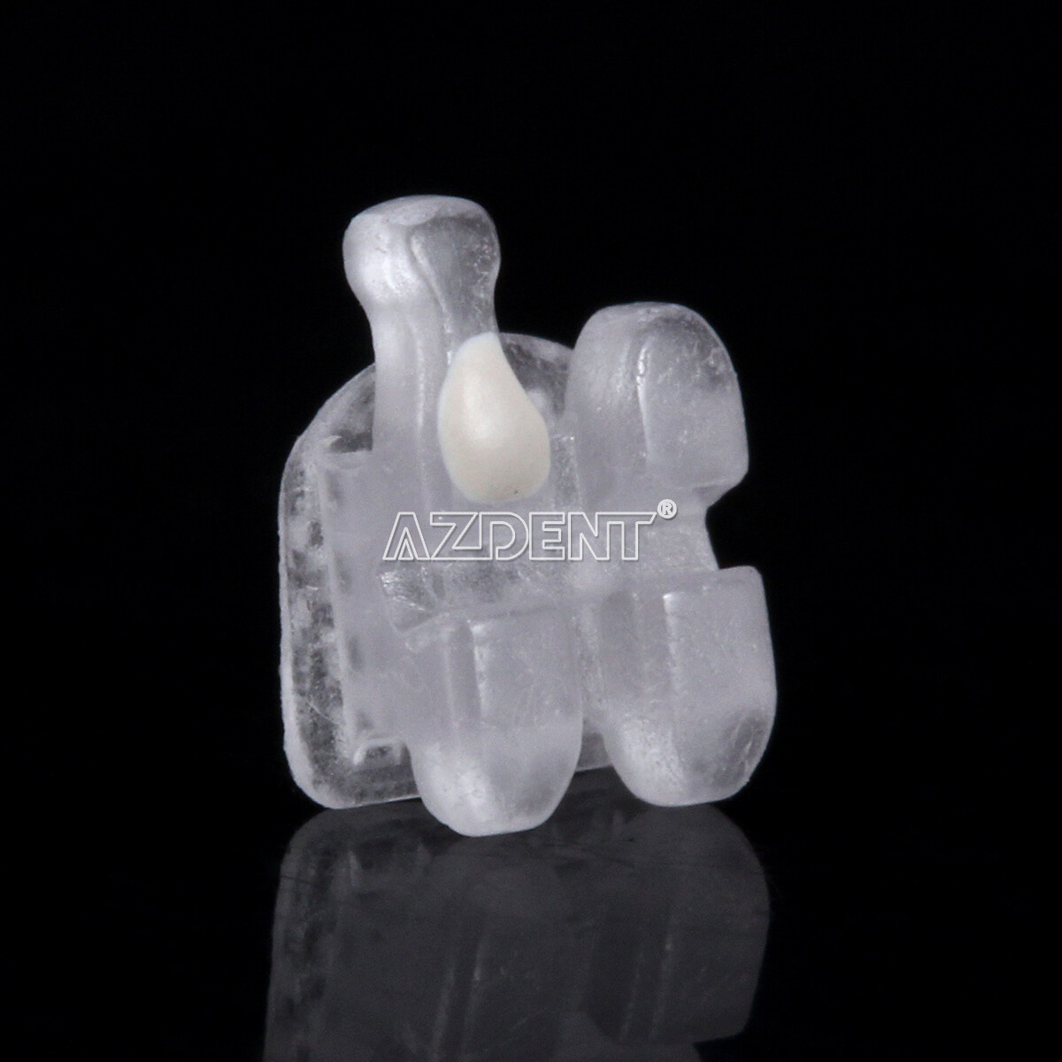 20PCS Dental Orthodontic Ceramic Bracket Braces Mesh Base Roth 0.022 Hooks 345
