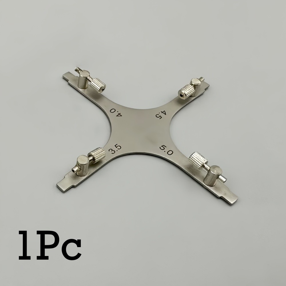 Cross Type Dental Ortho Bracket Positioning Gauge Positioner with Pencial Lead