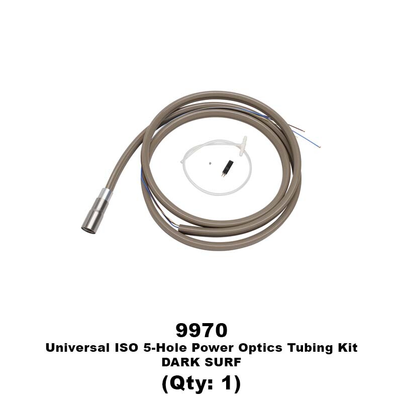 Universal ISO 5-Hole Power Optics Tubing Kit Dental Accessories
