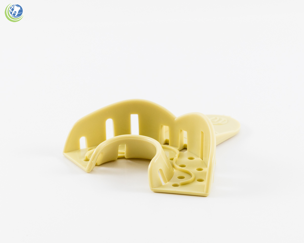 DENTAL PLASTIC AUTOCLAVABLE IMPRESSION TRAYS PEDIATRIC LOWER PL #10 12/BAG