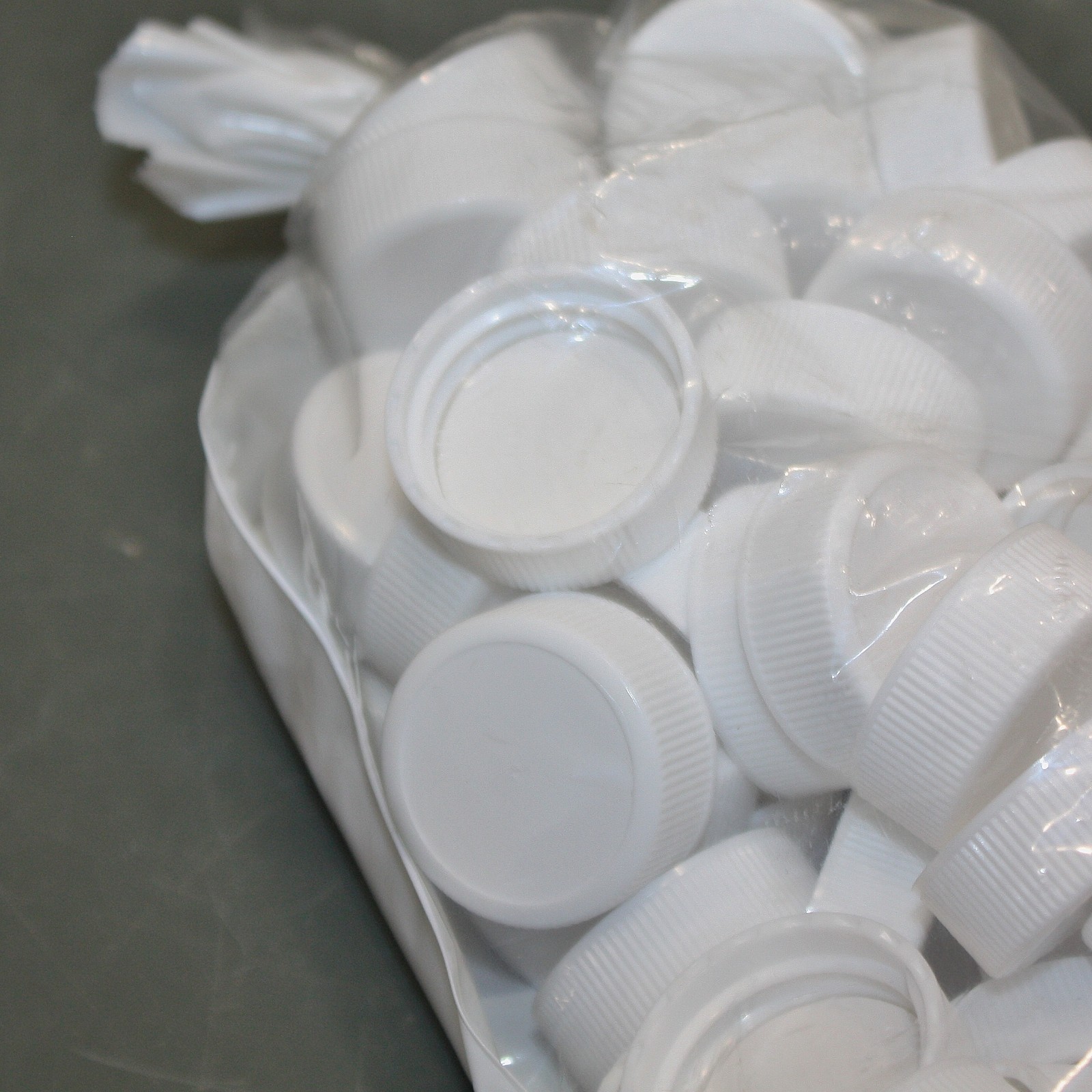 (432) Duran Wheaton Kimble Screw Caps 239211, 28-400 mm Diameter, White PP