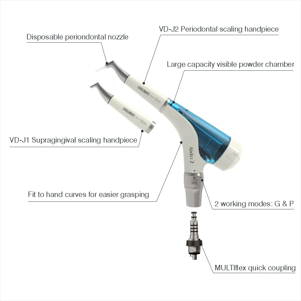 Dental Sandblaster Air Polisher Prophy Teeth Whitening Spray dsg