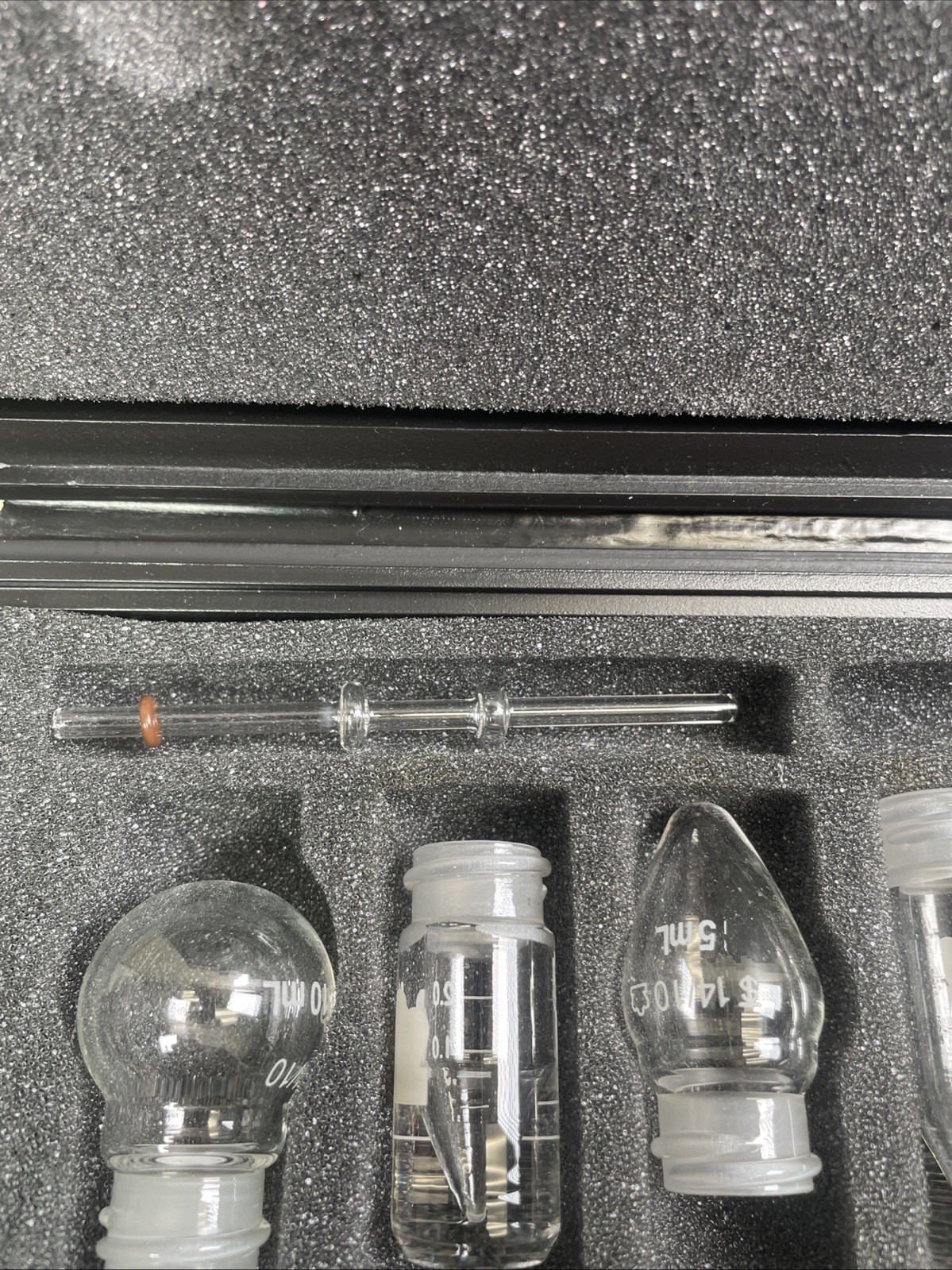 USED Kontes Microflex Williamson K-746000-0000 Chemistry Kit 17pc Glass + More 4