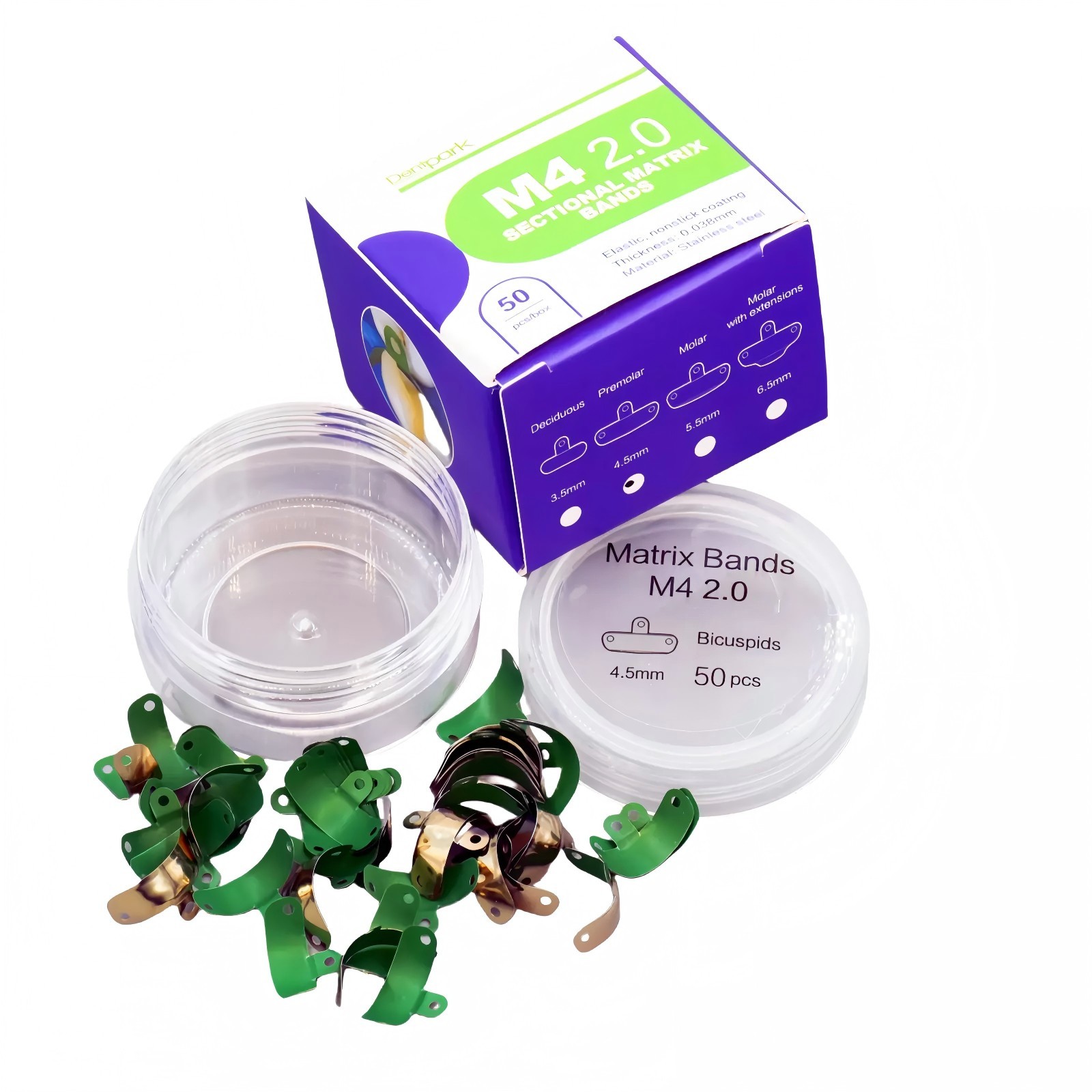 Dental Matrix Bands Sectional Matrice Clamp Ring Fit Garrison Palodent V3 System