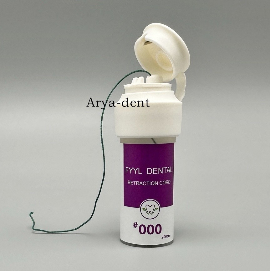 2m/Box Dental Thread Gingival Retraction Cord Knitted Cotton Gum Line Hard Soft