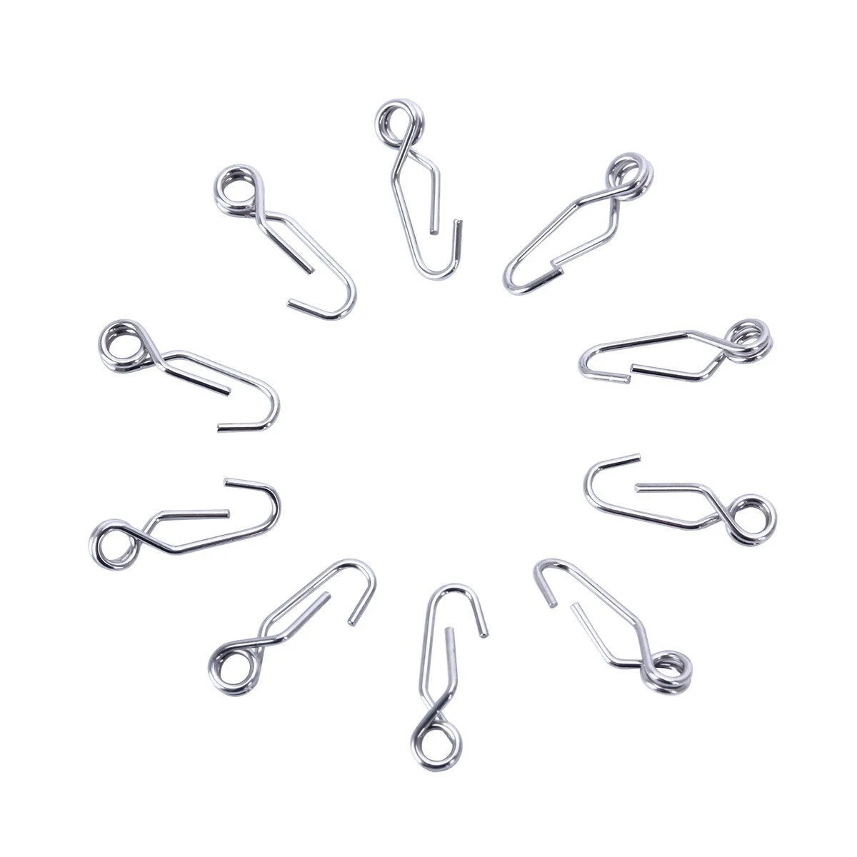 10 Pcs Dental Lab Orthodontic Separating Spring Self-Locking Separate Band 0.5mm
