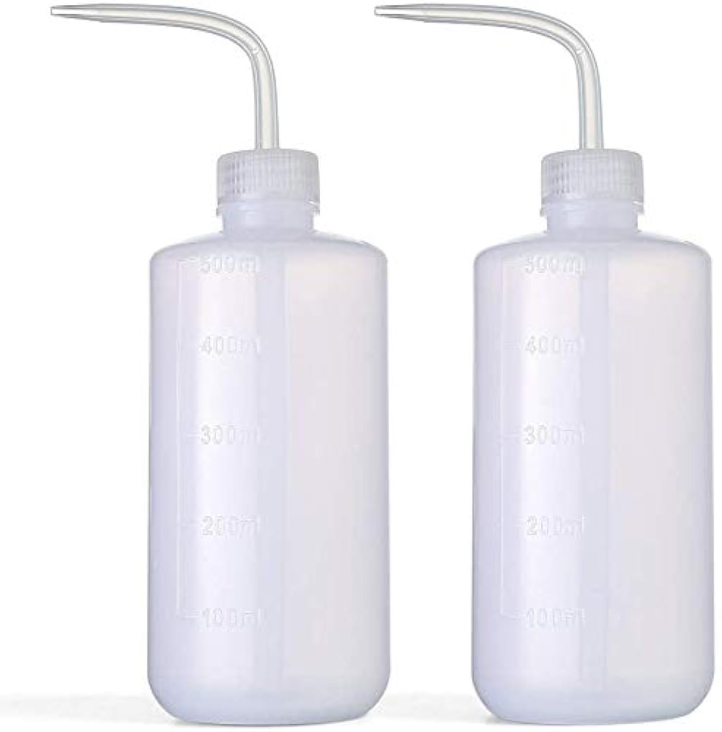 2pcs 500ml/17oz Safety Wash Bottle – Green Plastic Squeeze Bottle for Medical…