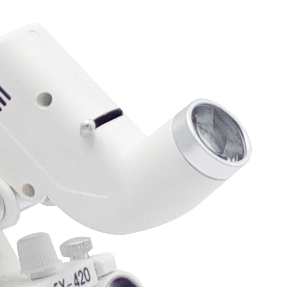 3.5X Dental Surgical Binocular Loupes Medical Headband Magnifier LED Headlight