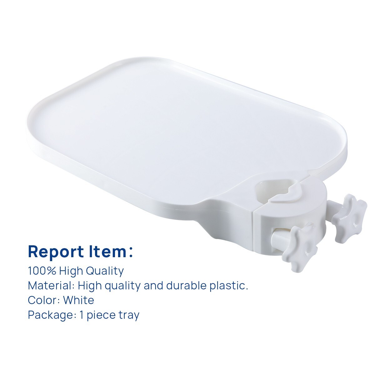 Dental Plastic Post Mounted Tray Table Chair Accessories for Dental Chair