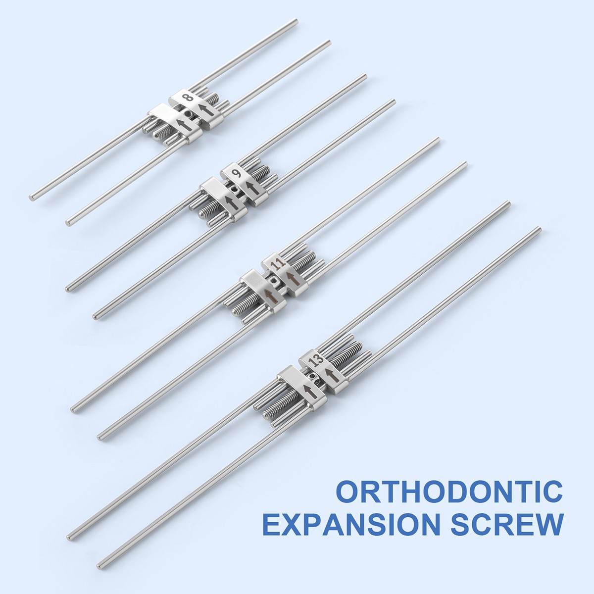 Dental Ortho Expansion Screw Rapid Maxillary Palatal Split Hyrax Expander