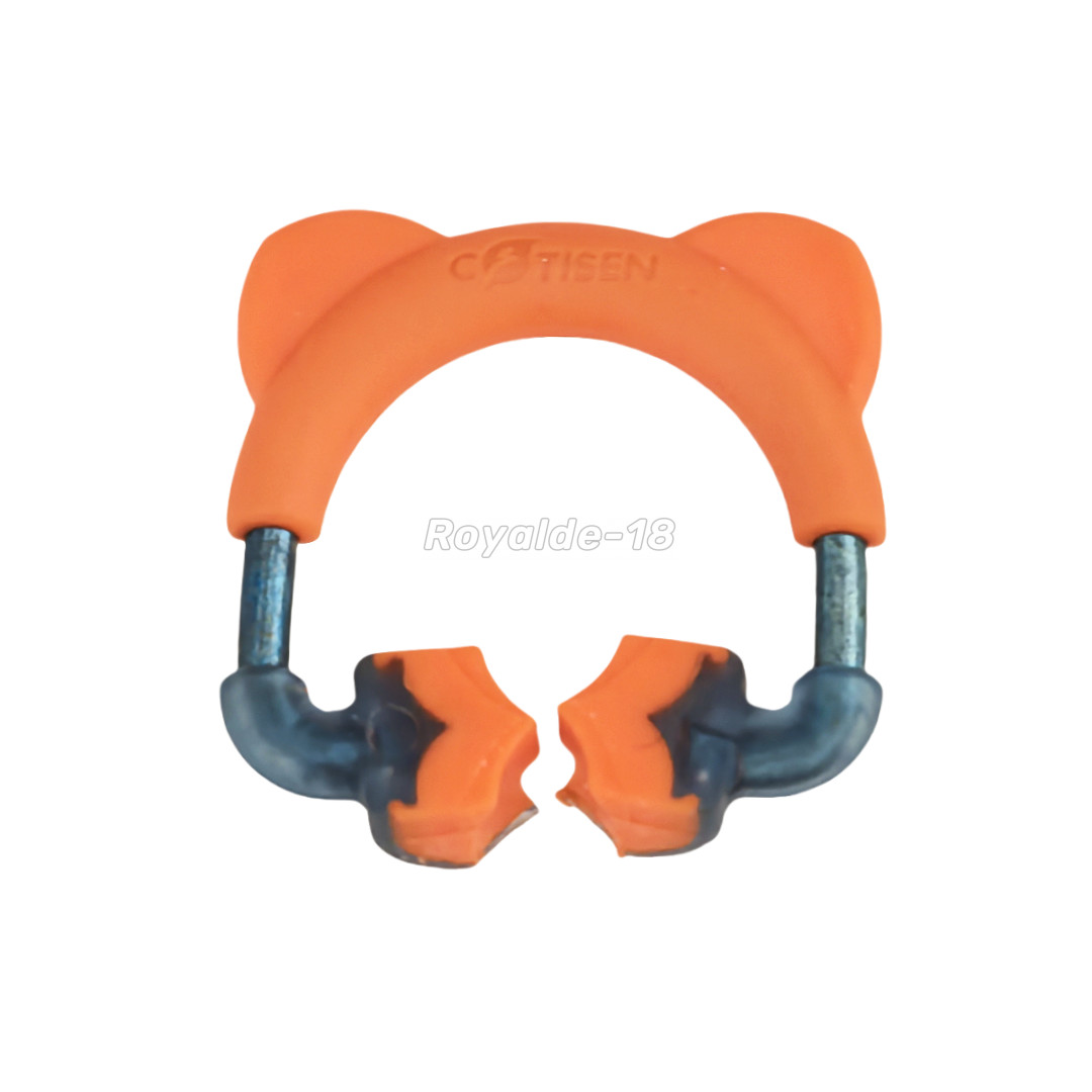 New Dental Matrix Bands Ring Sectional Contoured Matrice Ni-Ti Clip Clamp Large