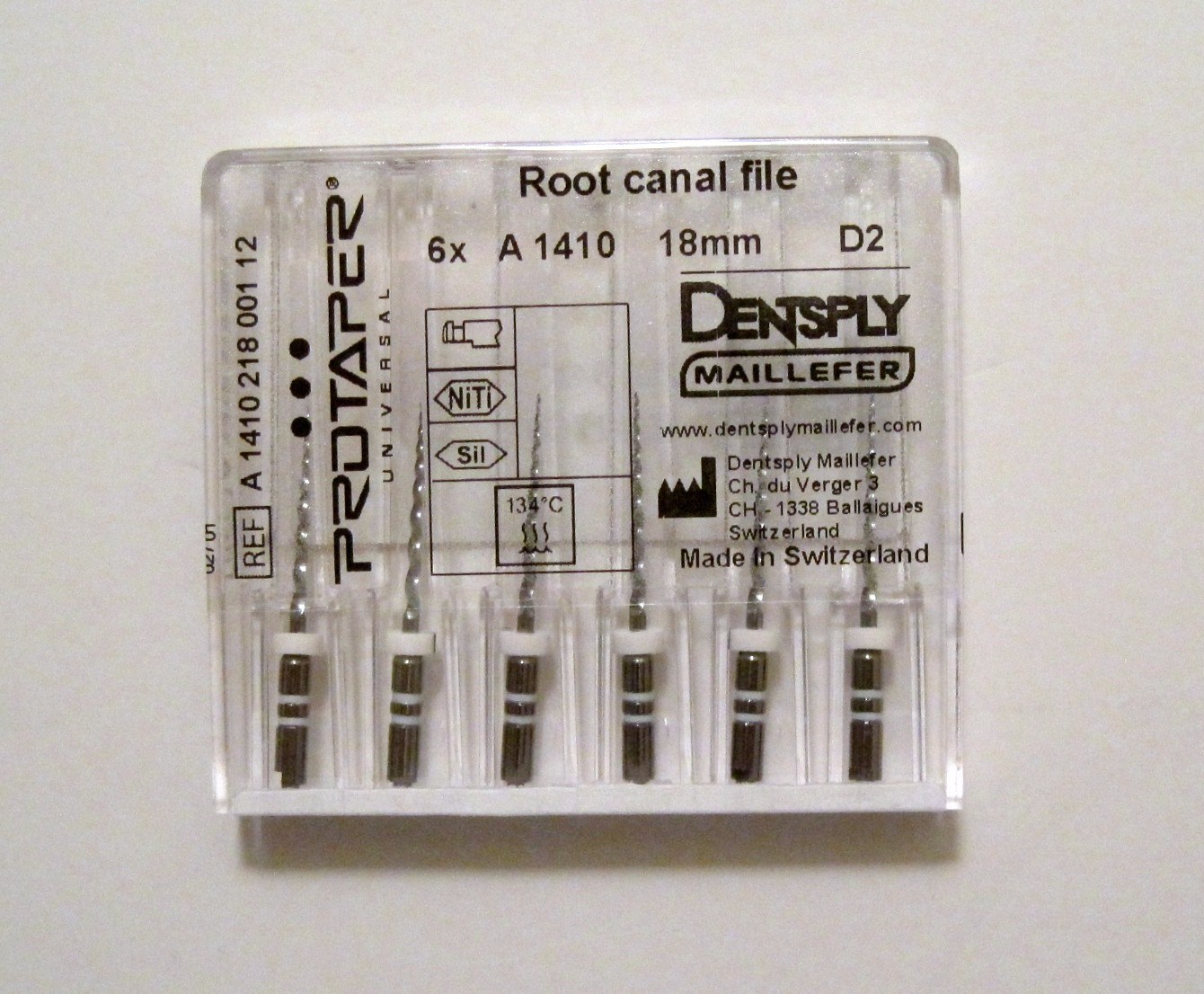 Dentsply ProTaper Universal D1 D2 D3 Rotary File Assorted 18 Files DENTAL