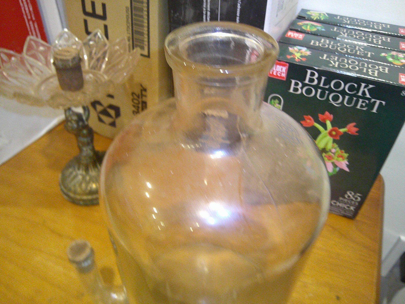 PYREX Glass Aspirator Bottle with Bottom Sidearm #56 G.FINKENBEINER, INC.