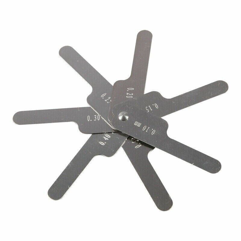 IPR Measuring Gauge Ruler Dental Orthodontic Interproximal Reduction 7 Pcs/Set